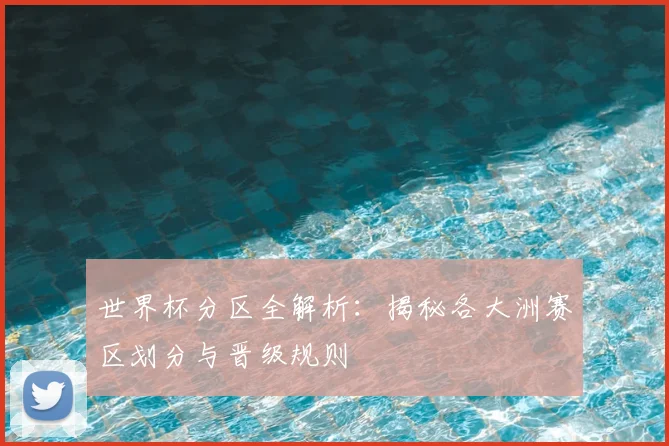 世界杯分区全解析:揭秘各大洲赛区划分与晋级规则
